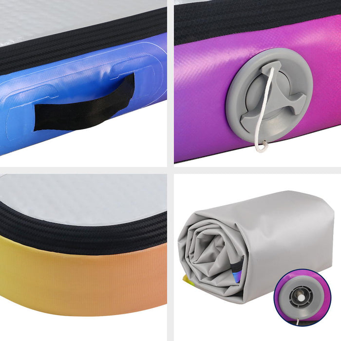 Everfit 3X1M Air Track Inflatable Tumbling Mat Gymnastics Yoga Mat - Devanti