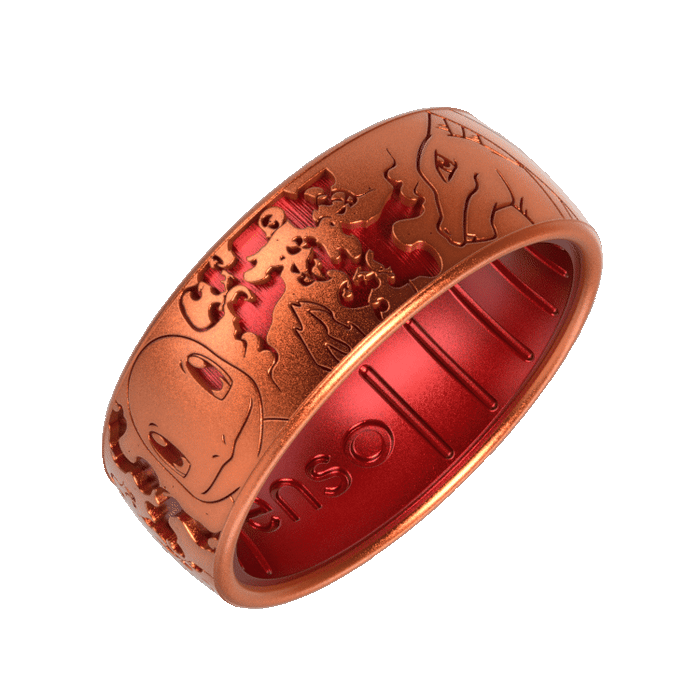 Pokemon Silicone Ring - Evolve to Charizard