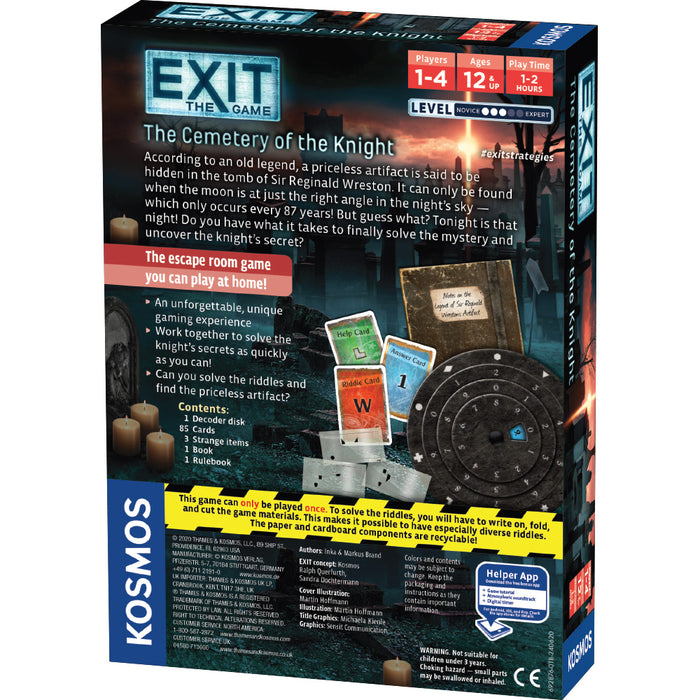 EXIT: The Cemetery of the Knight Games Thames & Kosmos