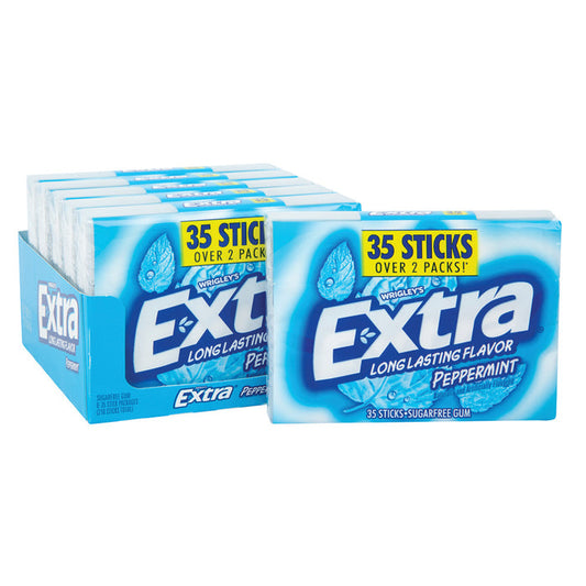 Extra Gum Peppermint Mega Pack 3.33oz - 6ct