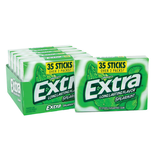Extra Gum Spearmint Mega Pack 4.13oz - 6ct