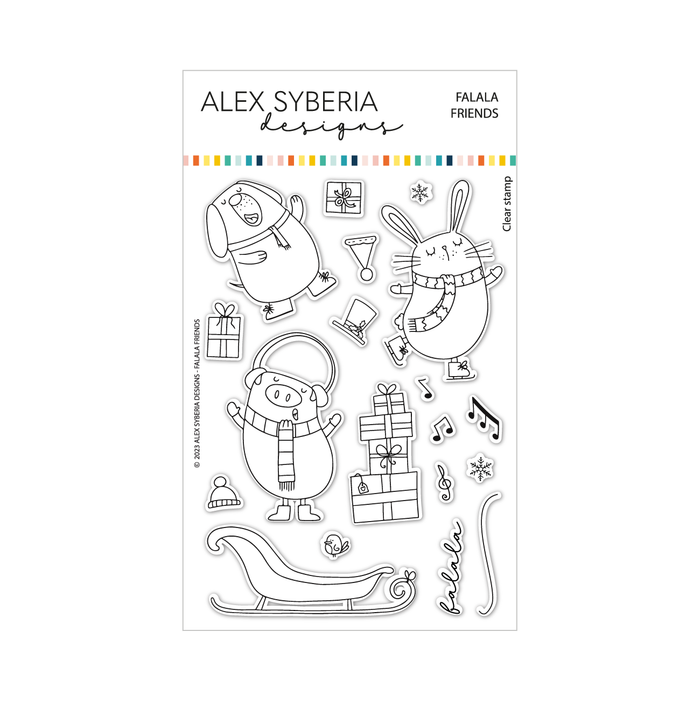 Falala Friends Stamp Set