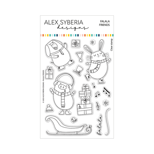 Falala Friends Stamp Set
