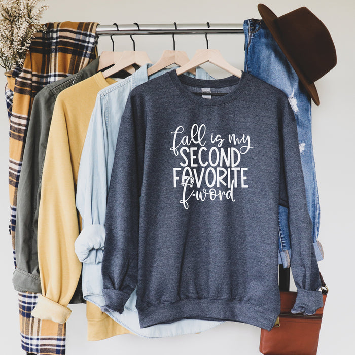 "Fall is My Second Favorite F-Word" Halloween Sweatshirts