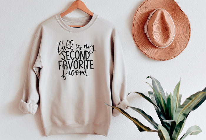 "Fall is My Second Favorite F-Word" Halloween Sweatshirts