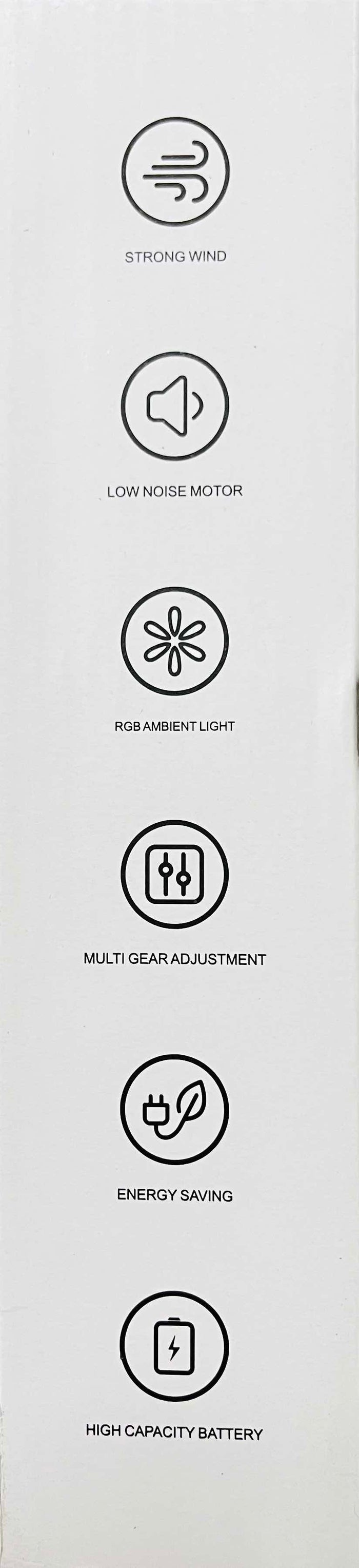Fantasy Color Circulating Fan