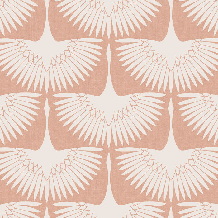 SINGLE ROLL / Sahara Blush Scallops