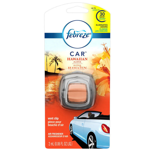 FEBREZE CAR AIR FRESHENER HAWAIIAN ALOHA 2ML - FBRZCAFHA2 Pie's Variety Store