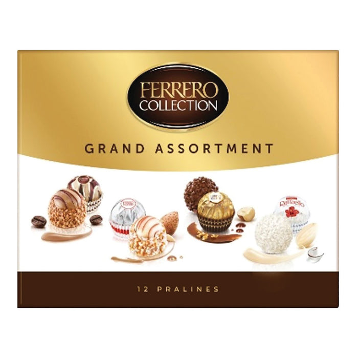 Ferrero Grand Assortment Chocolate Box - 12 Count