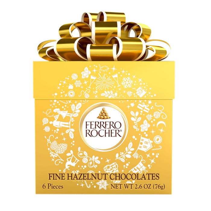 Ferrero Rocher Chocolate Gift Cube - 12 Count