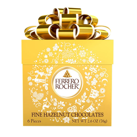Ferrero Rocher Chocolate Gift Cube - 12 Count