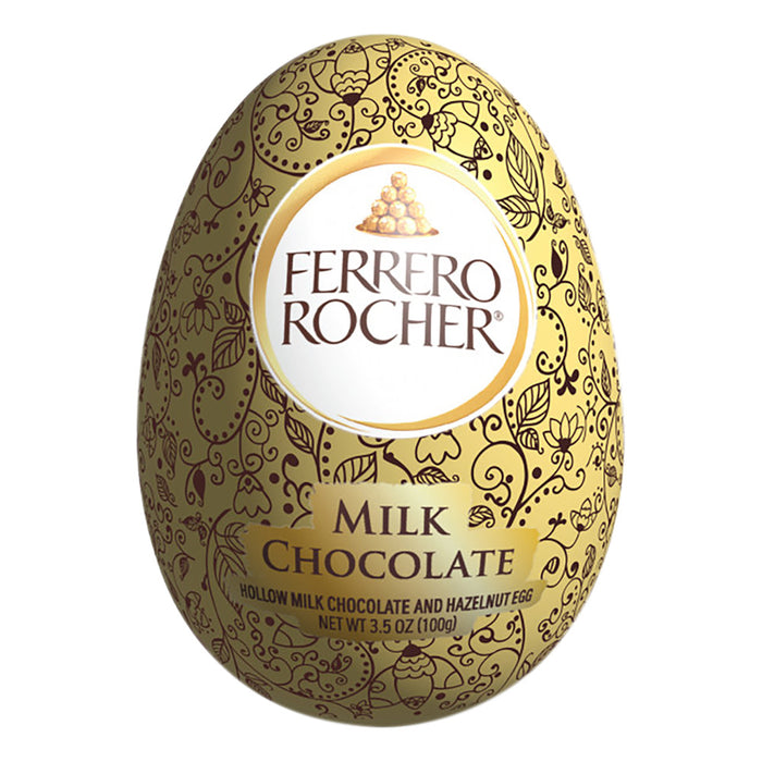 Ferrero Rocher Hollow Chocolate Egg Candy - 12 Count
