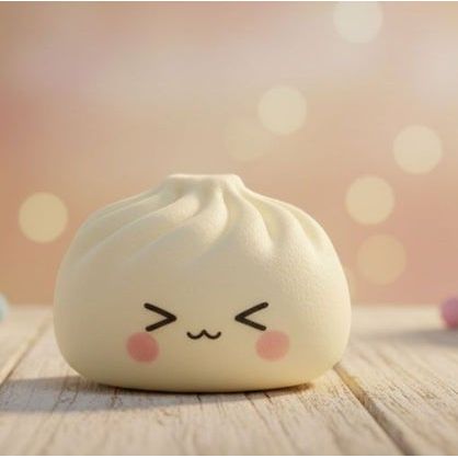 Find the Grilled Dumpling! 3 Inch Slow Rise Squishy Sensory Toy