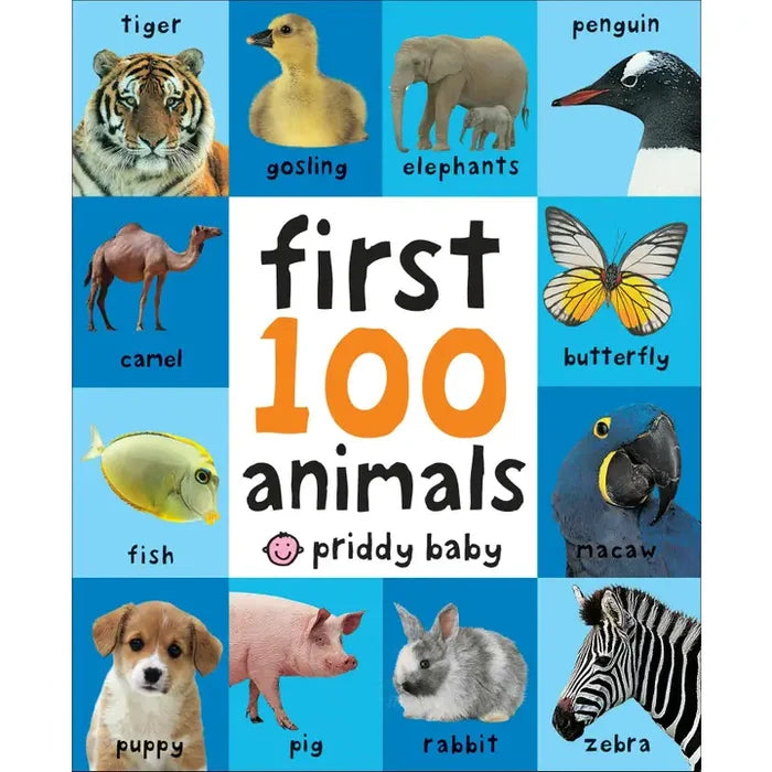 First 100 Animals Padded Board Book