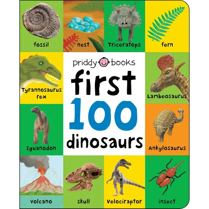 First 100 Dinosaurs Padded Board Book