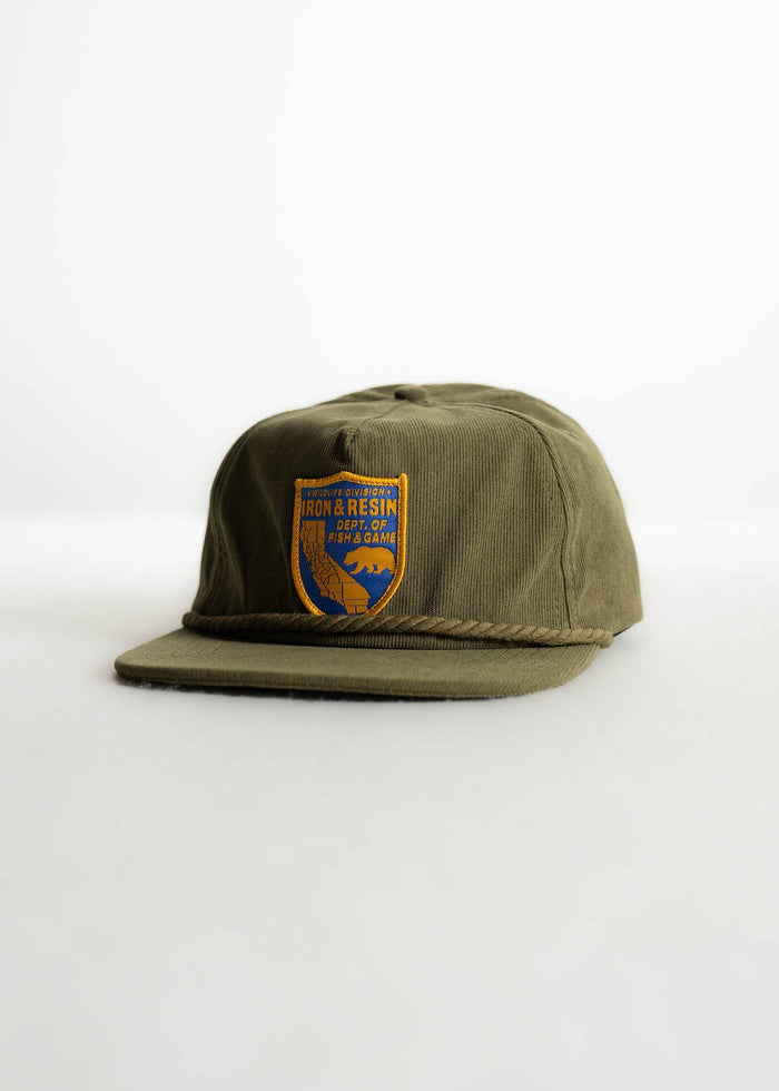 Fish And Game Hat - Iron & Resin