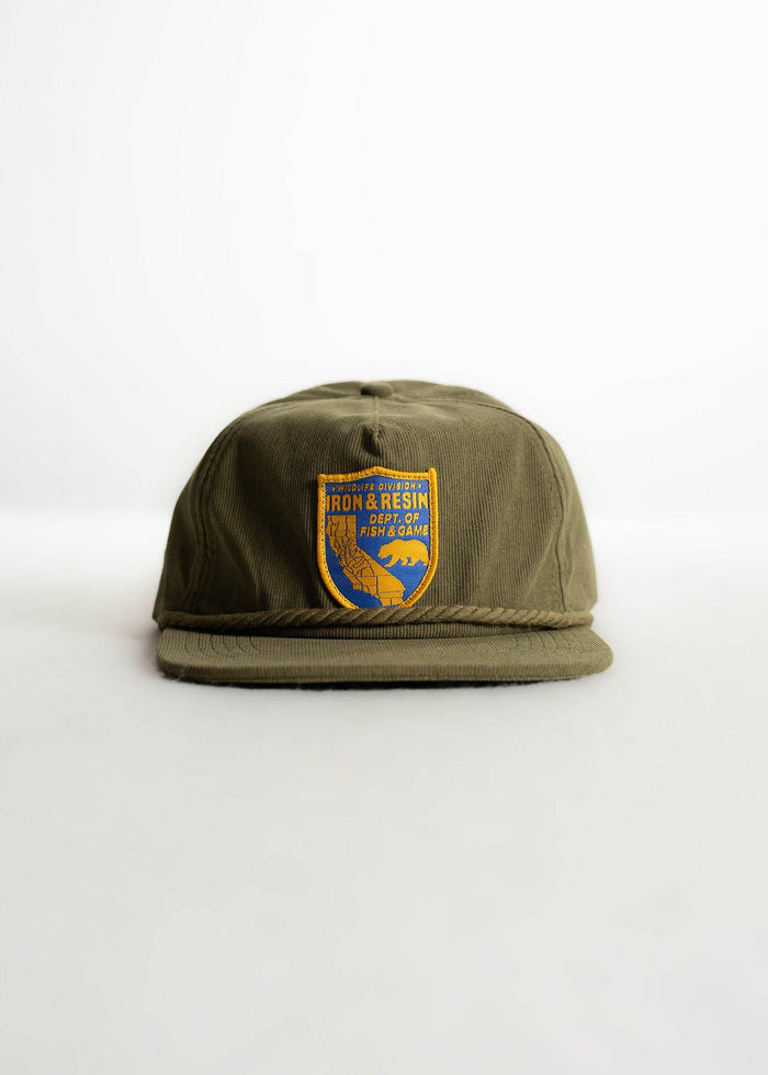 Fish And Game Hat - Iron & Resin