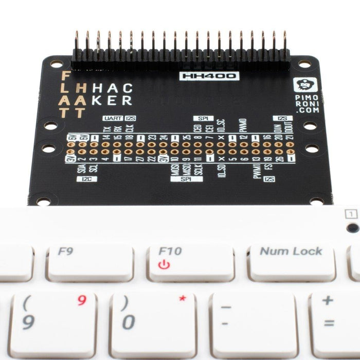Flat HAT Hacker by Pimoroni - The Pi Hut
