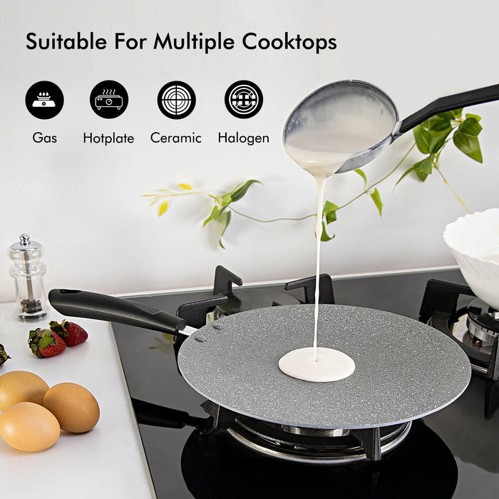 Flat Tawa Pan Pizza and Flat Bread Plate by Royalford Royalford