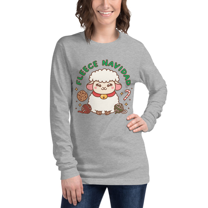 Fleece Navidad - Unisex Long Sleeve Tee