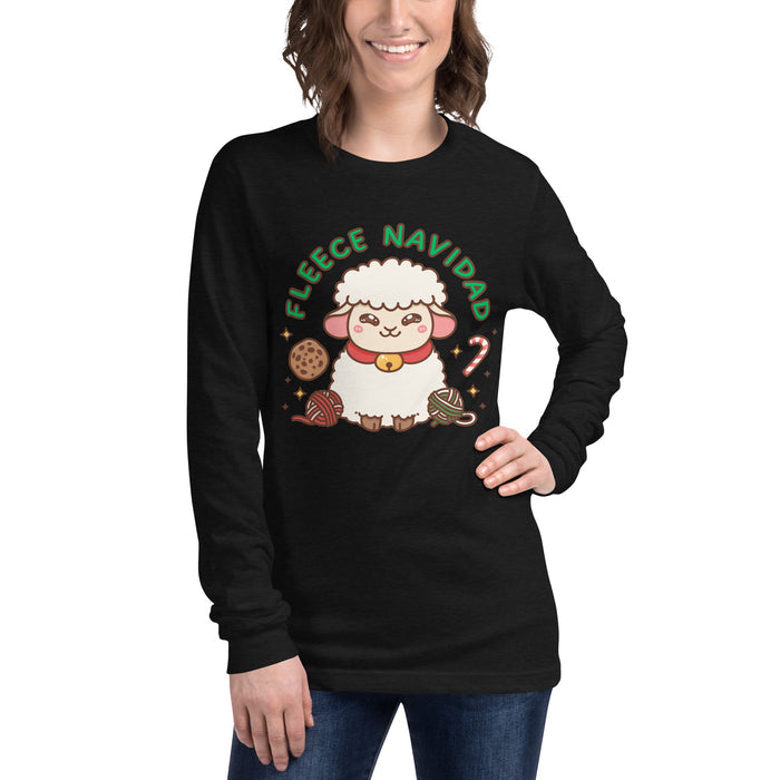 Fleece Navidad - Unisex Long Sleeve Tee
