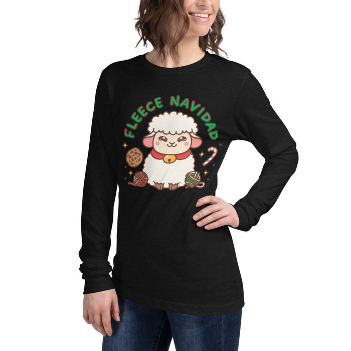 Fleece Navidad - Unisex Long Sleeve Tee