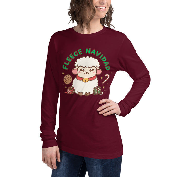 Fleece Navidad - Unisex Long Sleeve Tee