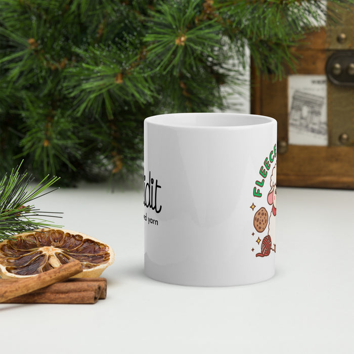 Fleece Navidad - White Glossy Mug