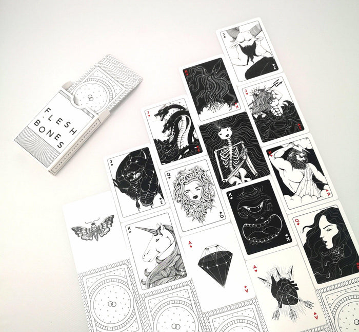 Flesh & Bones Playing Cards by Art of Play