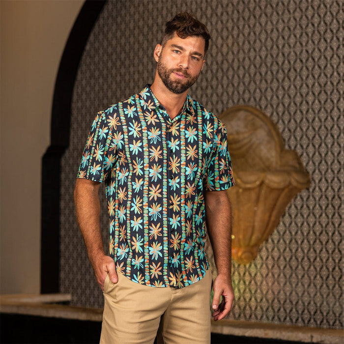 RSVLTS RSVLTS Bamboo Short Sleeve Shirt Fleur-escent – Bamboo Short Sleeve Shirt Fleur-escent – Bamboo Short Sleeve Shirt