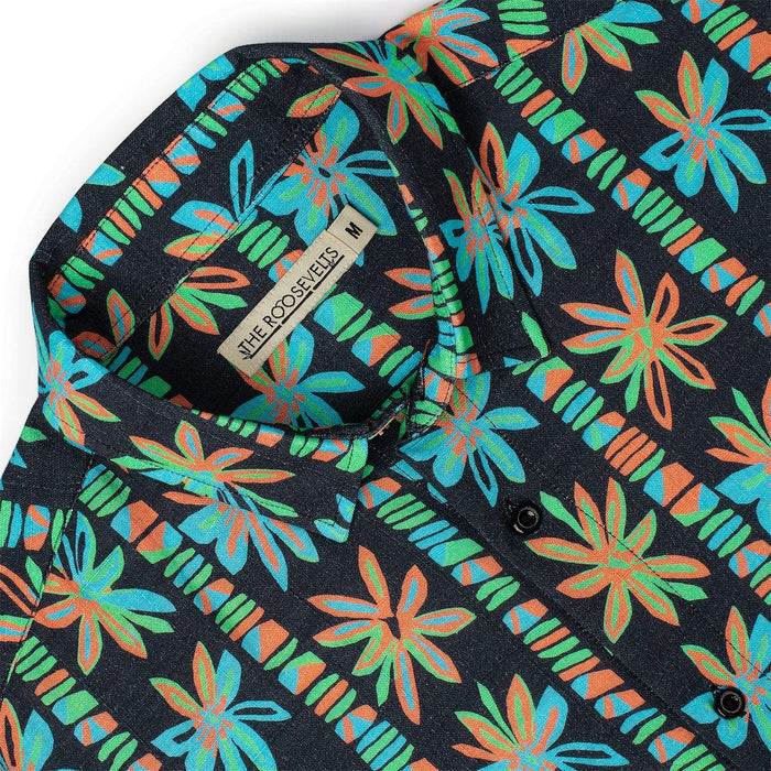 RSVLTS RSVLTS Bamboo Short Sleeve Shirt Fleur-escent – Bamboo Short Sleeve Shirt Fleur-escent – Bamboo Short Sleeve Shirt