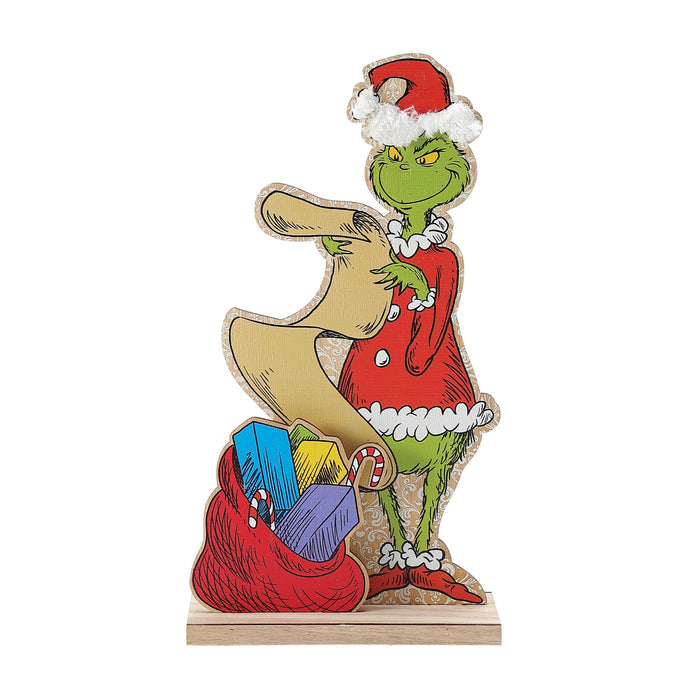 Flourish | Grinch and List Table Sitter | Decor