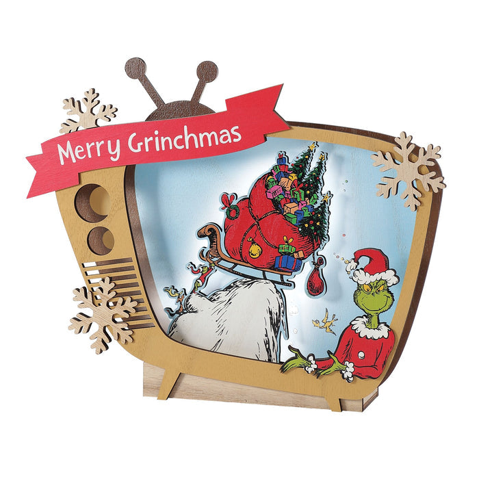 Flourish | Grinch TV Table Decor | Decor