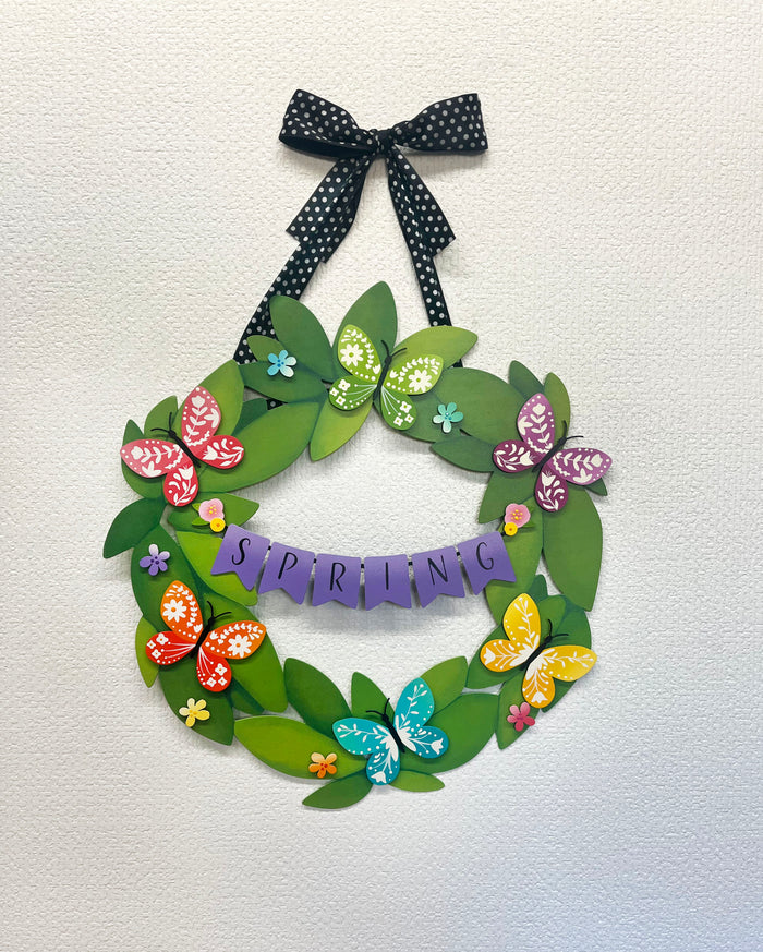 Folk Butterfly Mini Art Pop S/3 - Warm