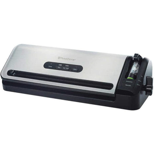 FOODSAVER Vacuum Sealer in Stainless Steel - Refurbished with Full Manufacturer Warranty - FM3940