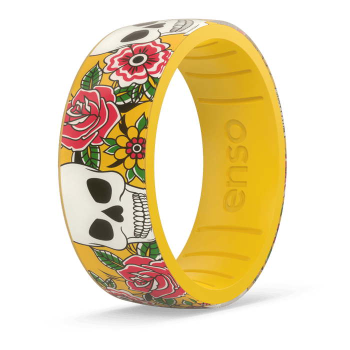 Skulls Silicone Ring - Forever Inked
