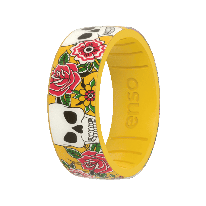 Skulls Silicone Ring - Forever Inked