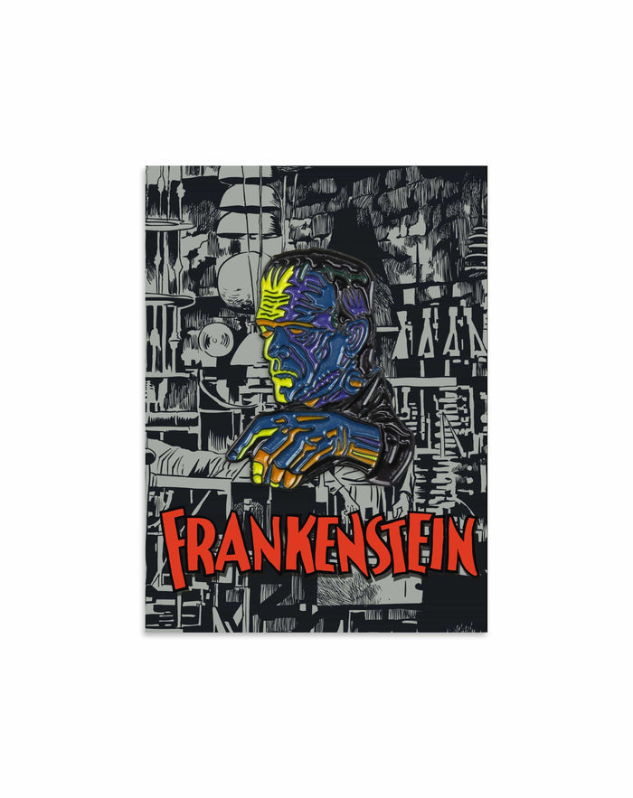 Frankenstein Enamel Pin
