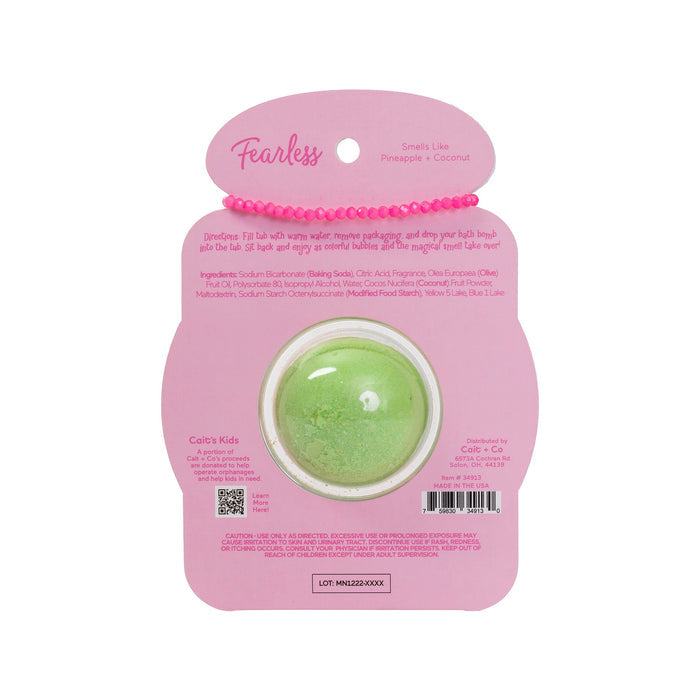 Friendship Bracelet Bath Bomb - Fearless