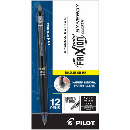 FriXion Point Synergy Clicker Black
