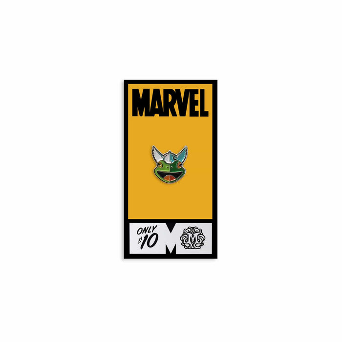 Frog Thor Enamel Pin