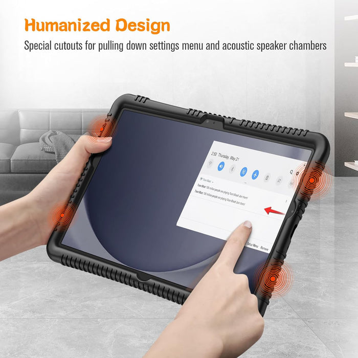Galaxy Tab A11+ / Tab A11 Plus (2025) Silicone Back Cover | Fintie