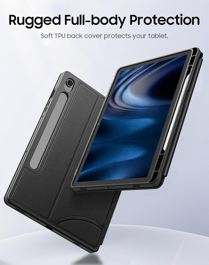 Galaxy Tab S10 Lite 2025/ Tab S10 FE 5G 10.9" /Galaxy Tab S9 FE 5G 10.9"/Galaxy Tab S9 11" Multi-Angle Viewing Rugged Case | Fintie