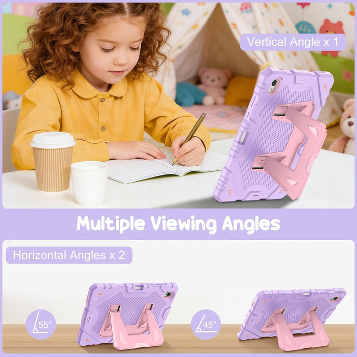 Galaxy Tab S11 5G 11" 2025 Case, [3-Layer] Rugged Kid-Friendly Case with Kickstand and Shoulder Strap | Fintie