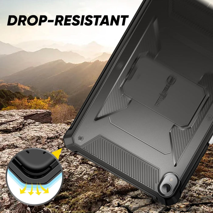 Galaxy Tab S11 5G 11-Inch 2025 Rugged Tuatara Kickstand Case w/ Pen Holder | Fintie