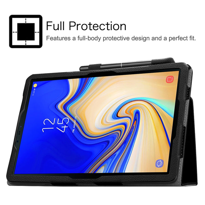 Galaxy Tab S4 10.5 2018 Vegan Leather Folio Case | Fintie