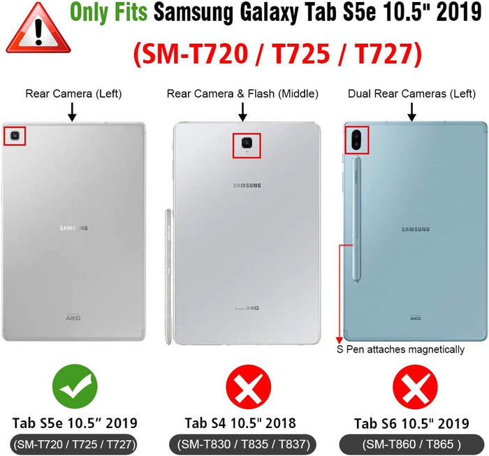 Galaxy Tab S5e 10.5 2019 Multi-Angle Viewing Case | Fintie