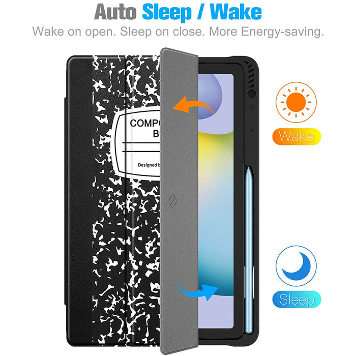 Galaxy Tab S6 Lite 10.4" 2024/2022/2020 Slim Case with Soft TPU Back | Fintie