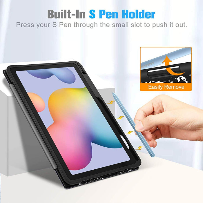 Galaxy Tab S6 Lite 10.4" 2024/2022/2020 Slim Case with Soft TPU Back | Fintie