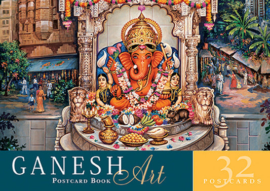 Ganesh Art Postcard Book